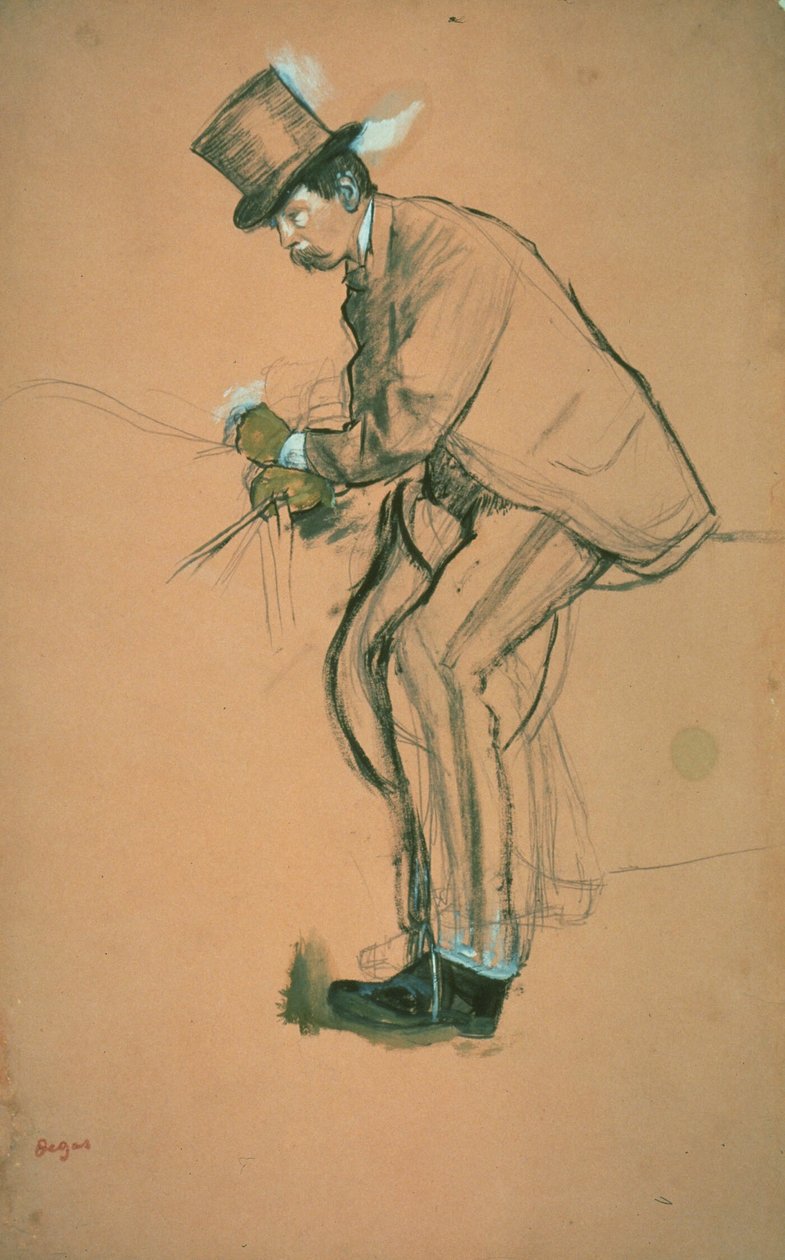 Vornehmer Reiter von Hilaire Germain Edgar Degas