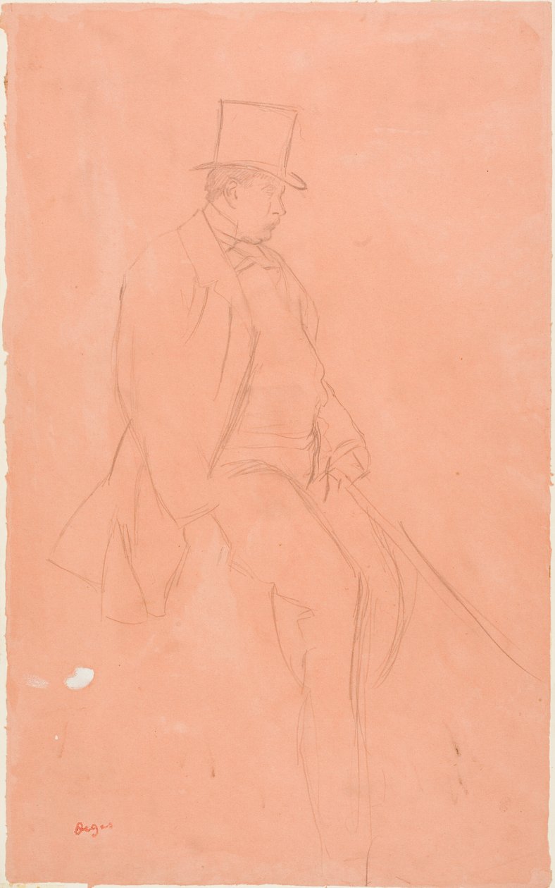 Reitender Herr von Hilaire Germain Edgar Degas
