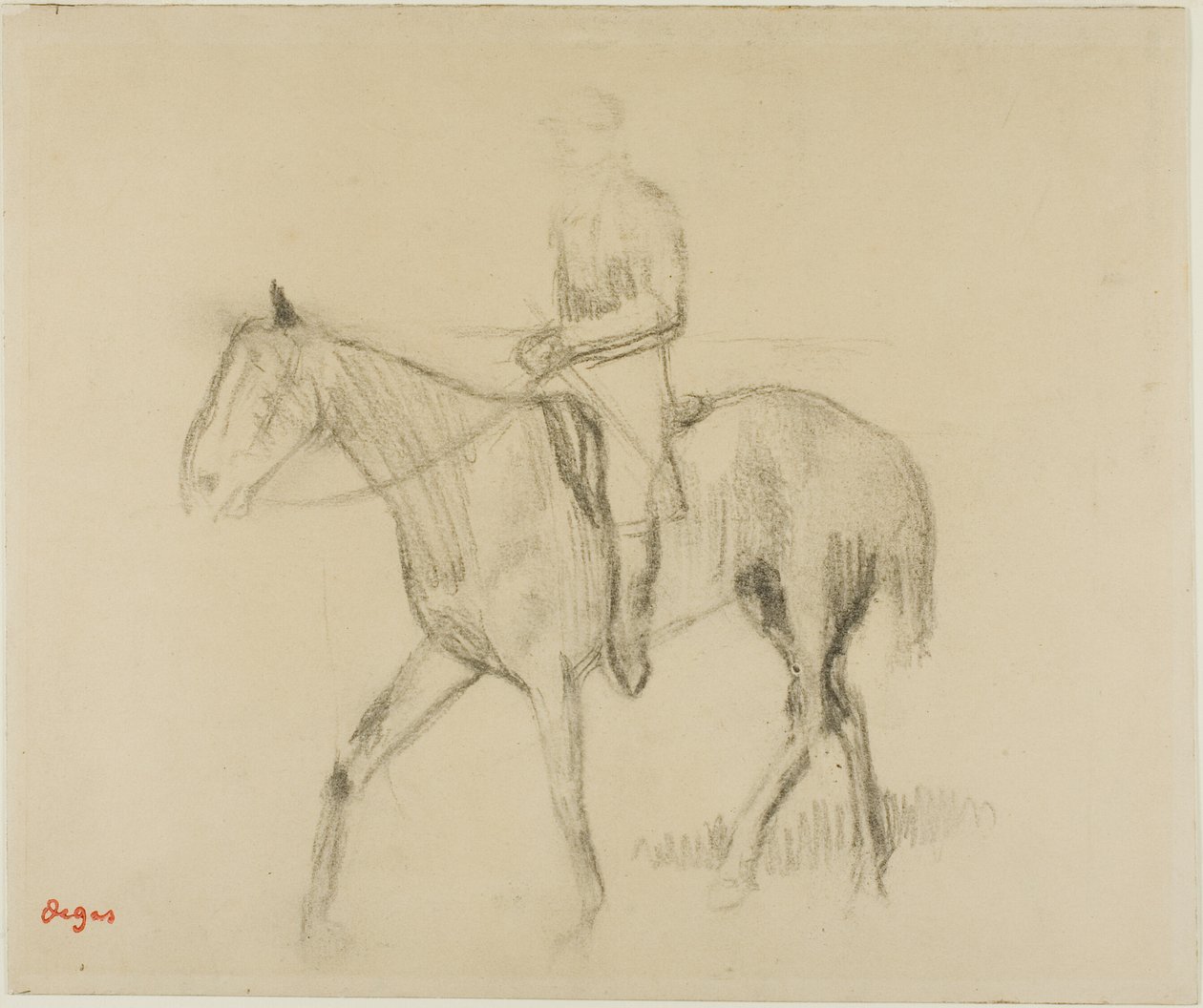 Pferd und Reiter von Hilaire Germain Edgar Degas