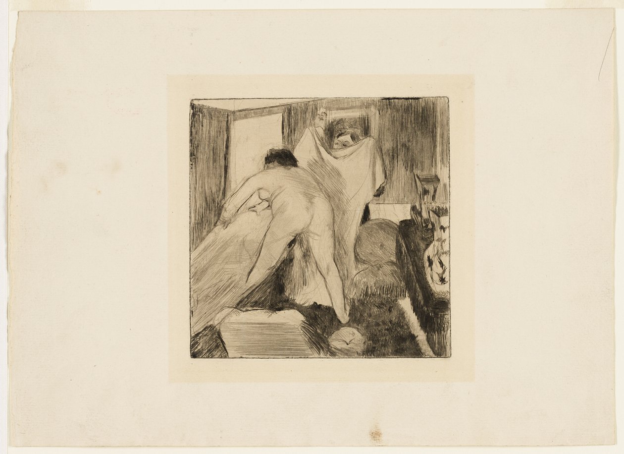 Nach dem Bad von Hilaire Germain Edgar Degas