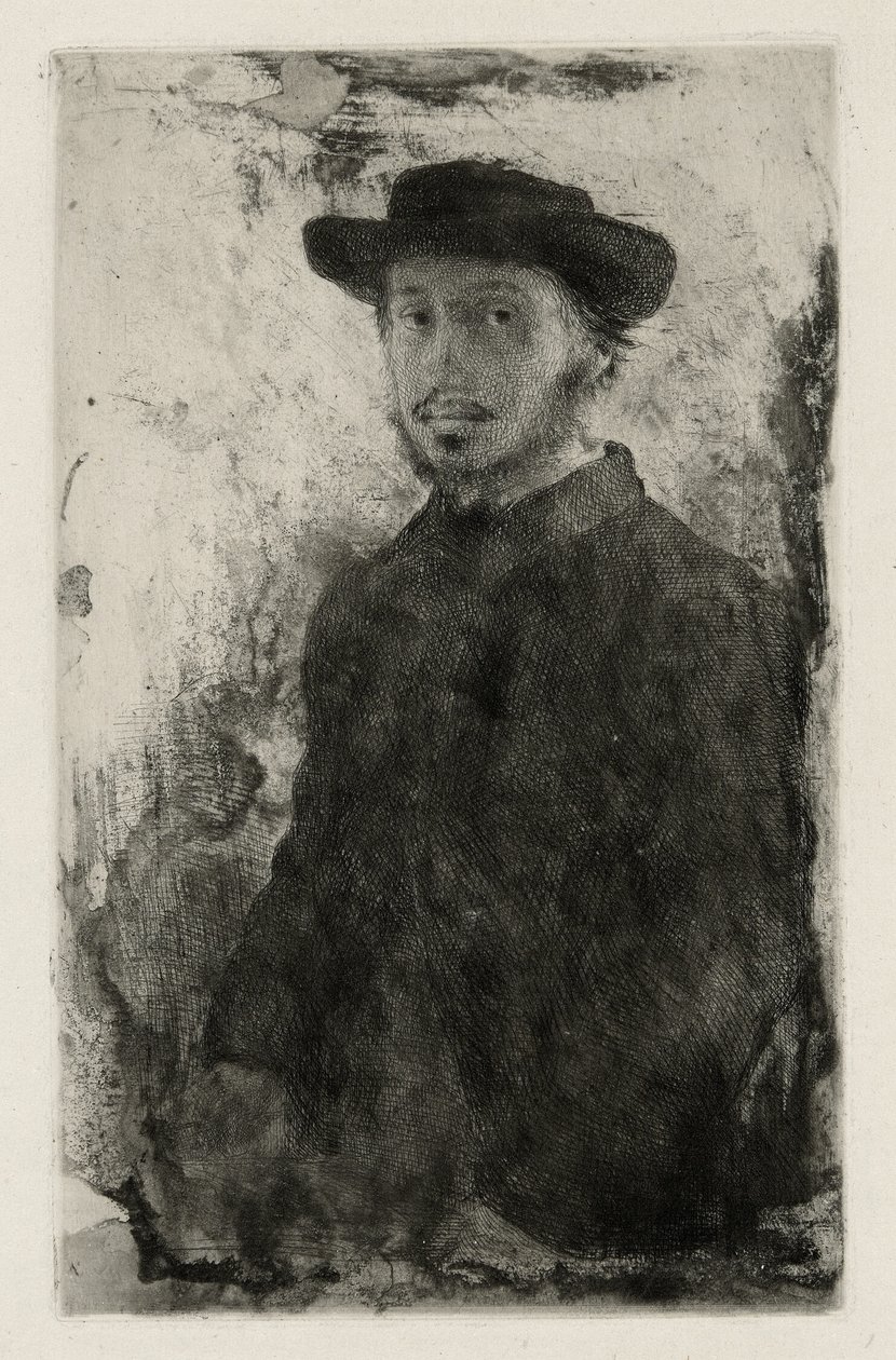 Selbstporträt von Hilaire Germain Edgar Degas