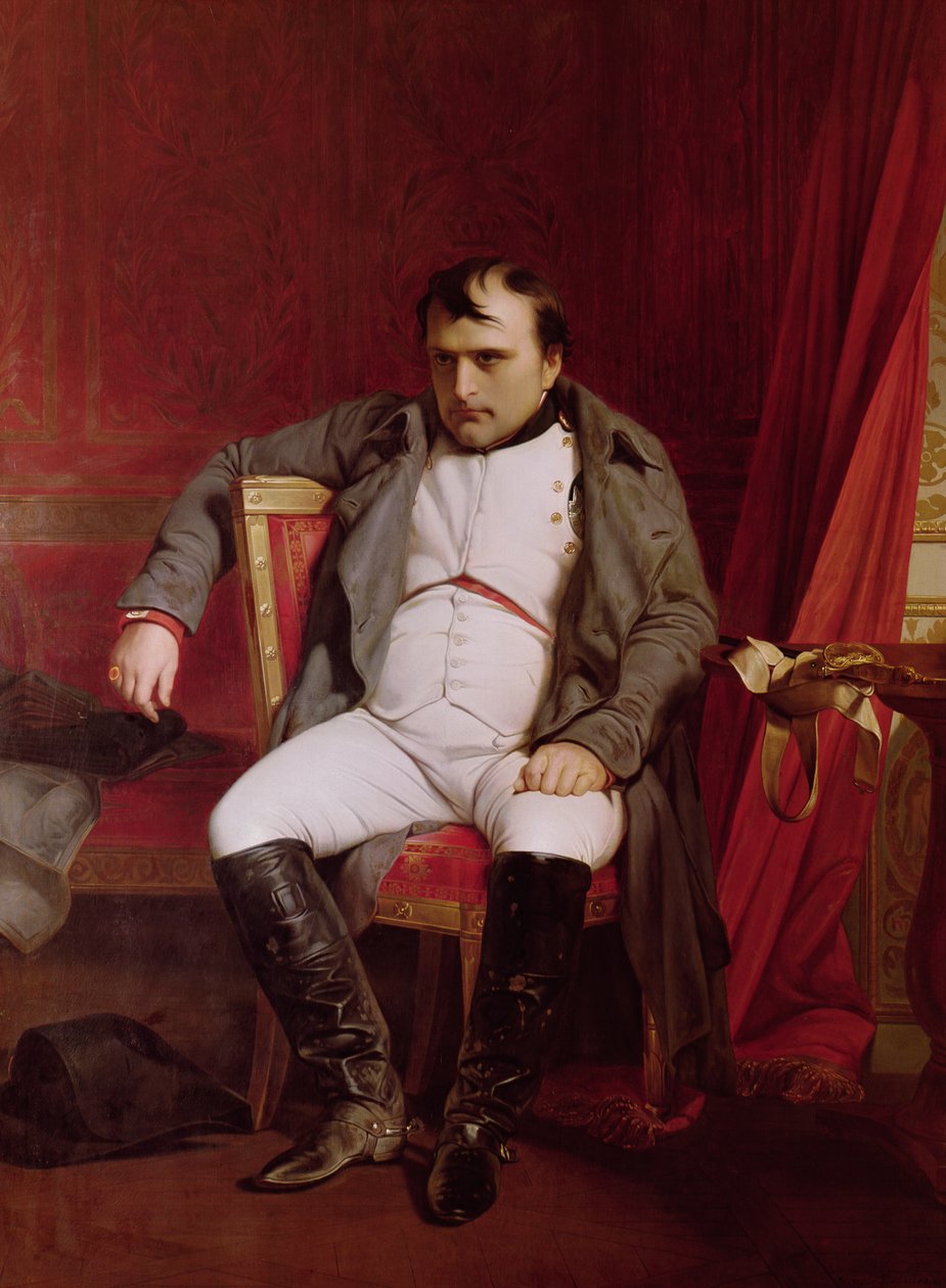 Napoleon (1769-1821) nach seiner Abdankung von Hippolyte Delaroche