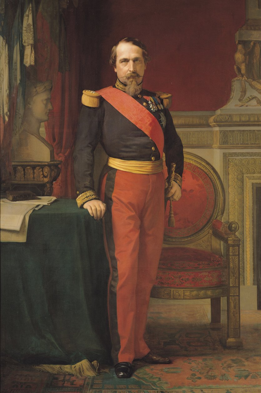 Porträt von Napoleon III (1808-73) 1862 von Hippolyte Flandrin