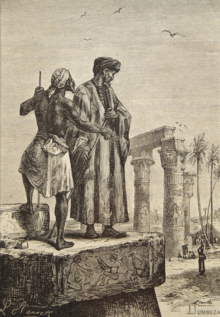 Ibn Battuta in Ägypten von Hippolyte Leon Benett