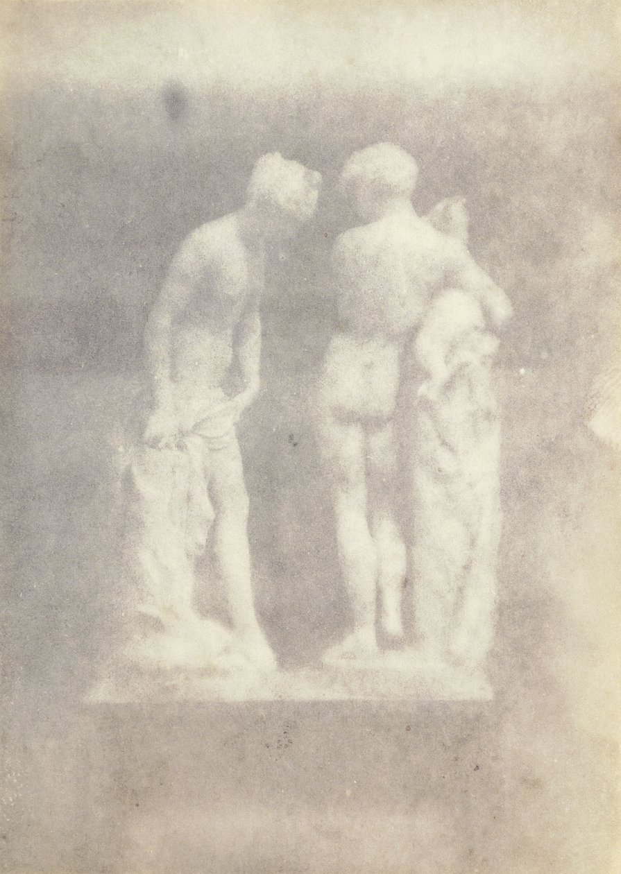 Statuenstudie, 1839 von Hippolyte Bayard