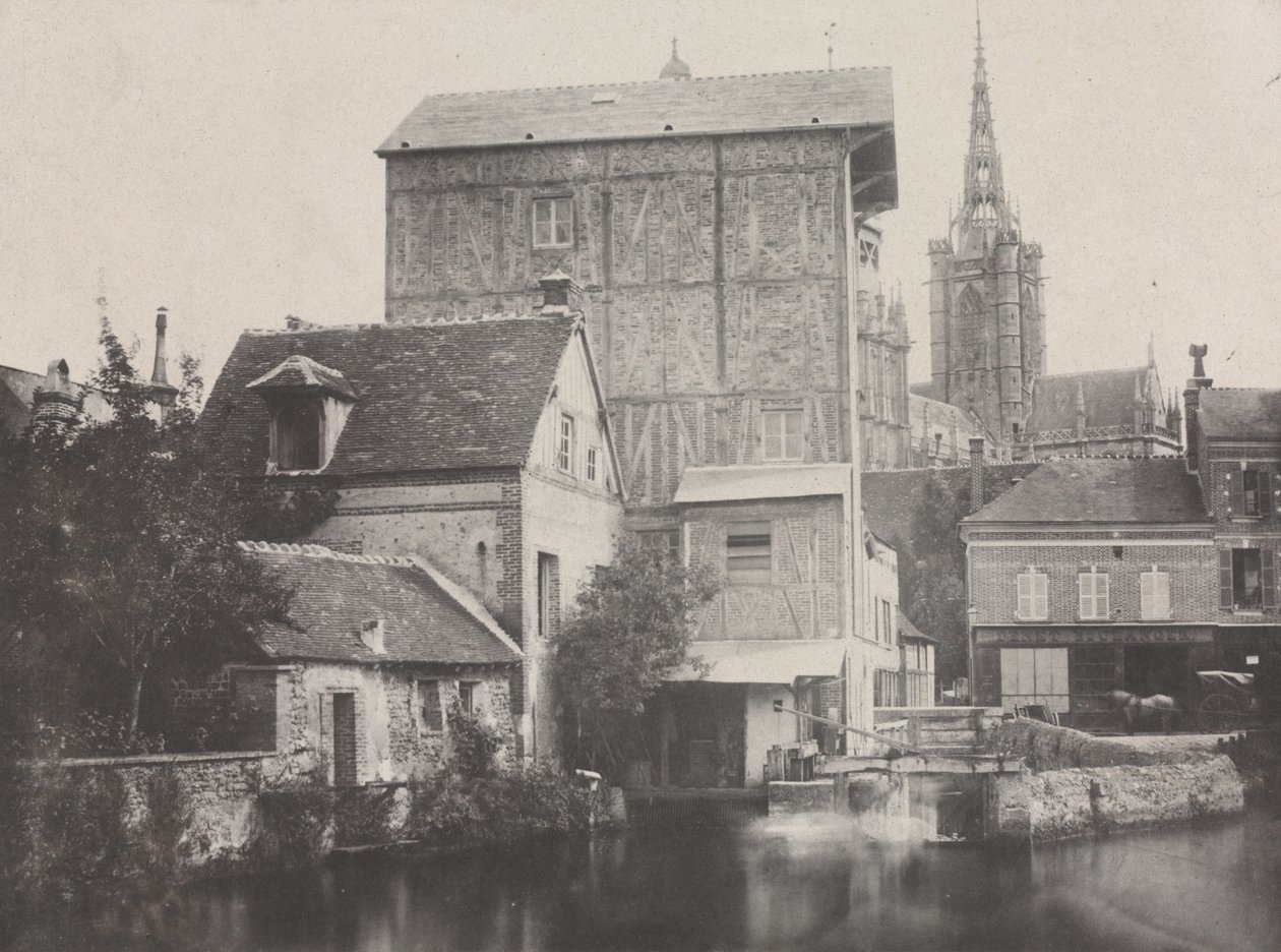 Ansicht von Évreux von Hippolyte Bayard