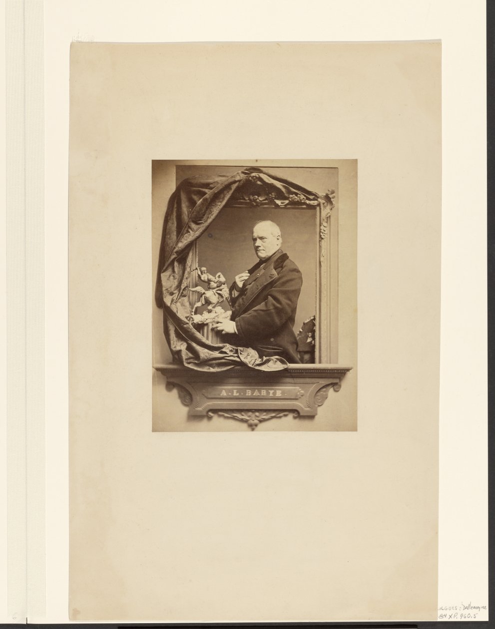 Antoine Louis Barye von Hippolyte Lazerges