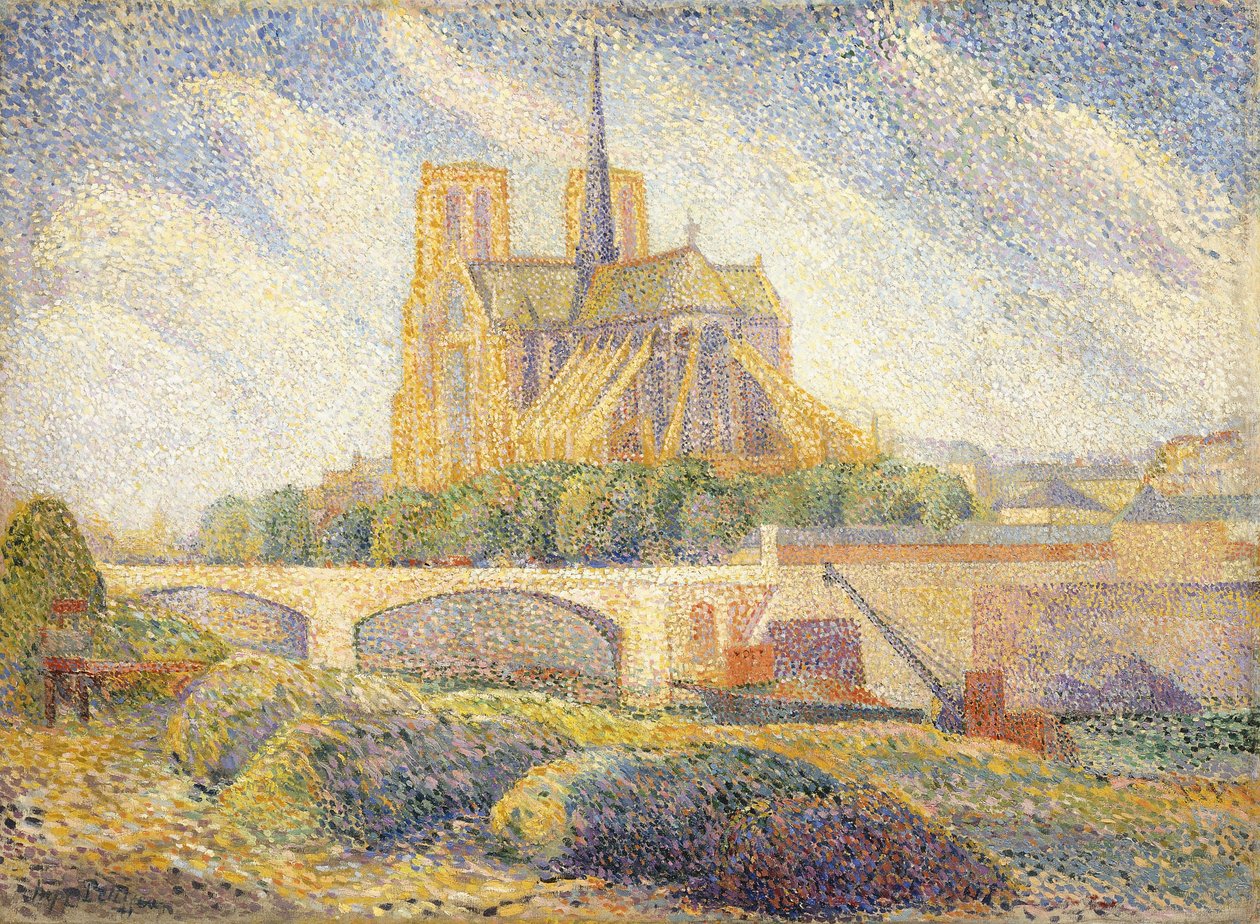 Notre Dame, ca. 1895 von Hippolyte Petitjean