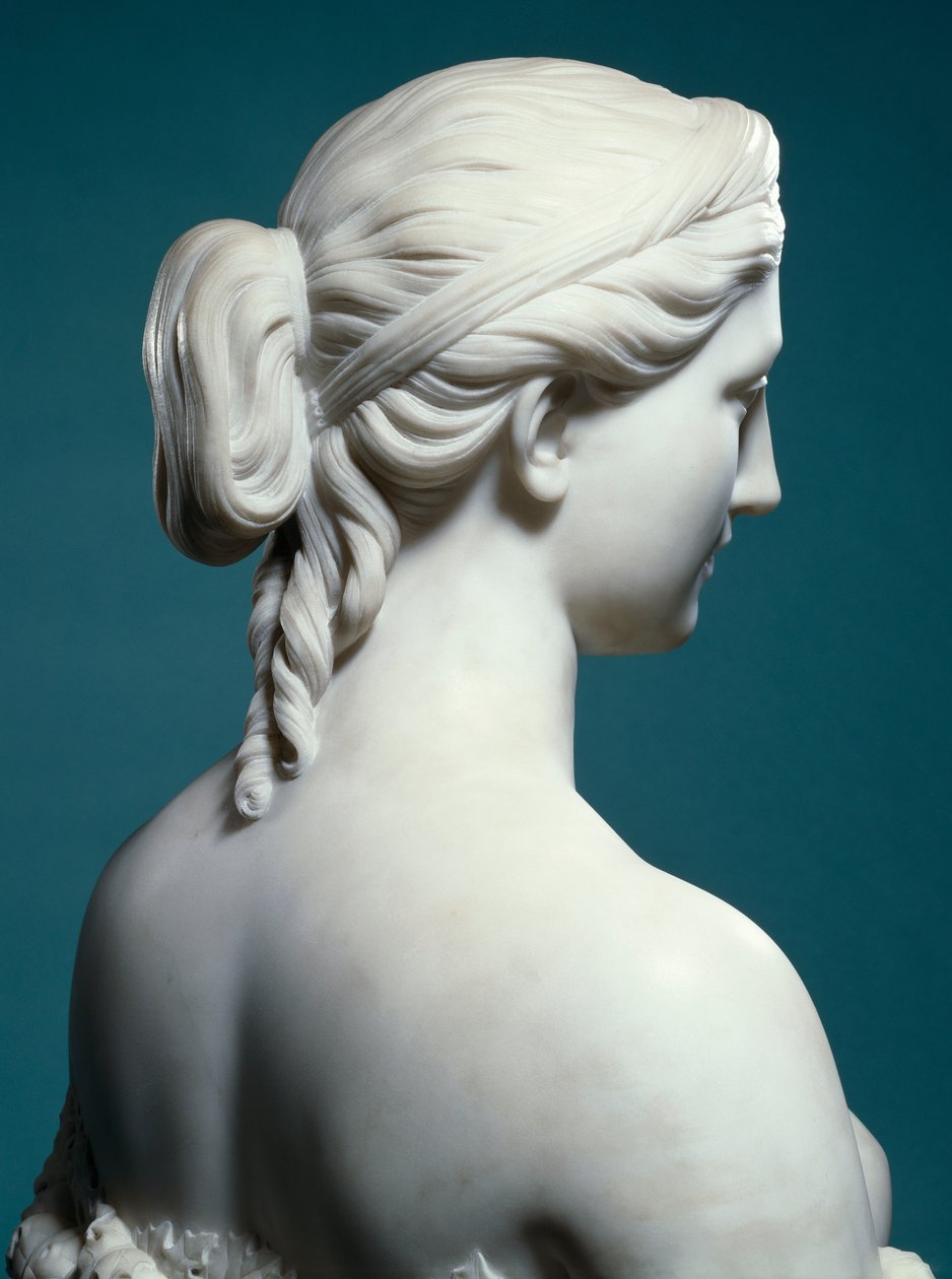 Eine Büste der Proserpina von Hiram Powers