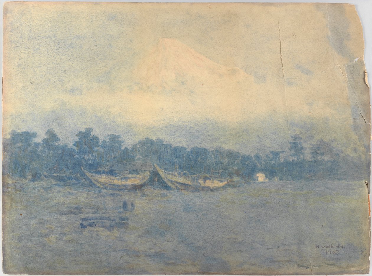 Berg Fuji von Hiroshi Yoshida