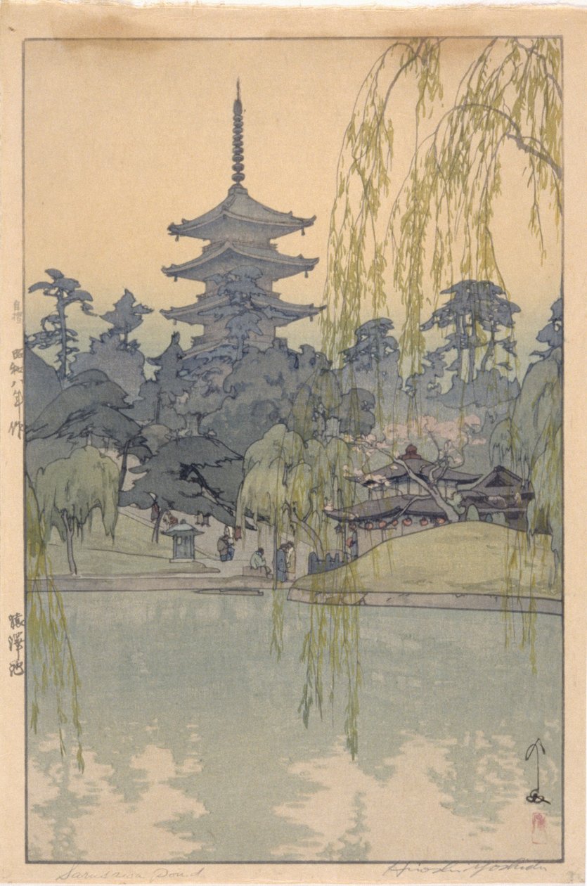 Sarusawa-Teich von Hiroshi Yoshida