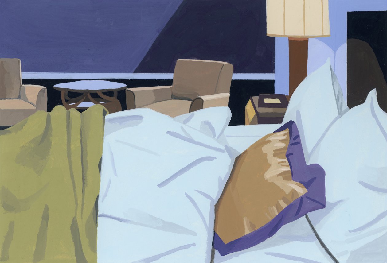 Hotel, Schlafzimmer, 2016 von Hiroyuki Izutsu