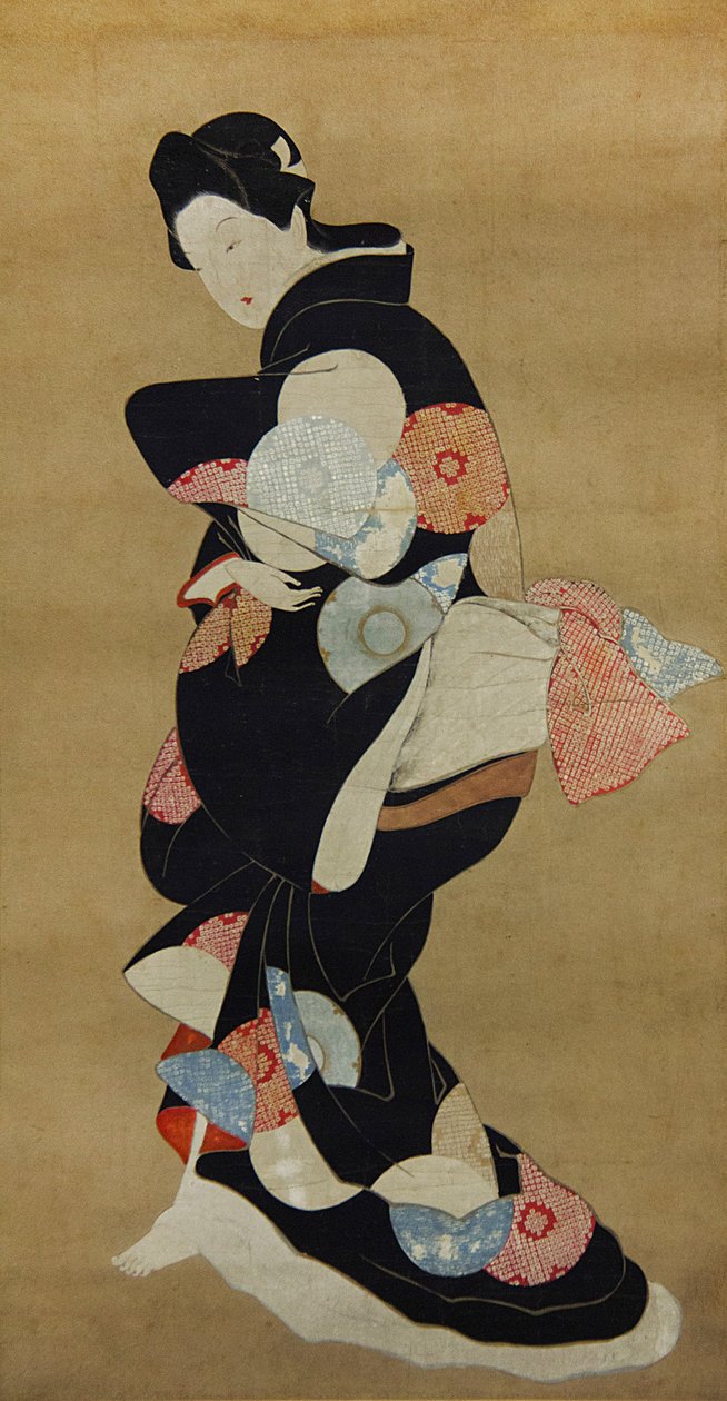 Tänzer von Hishikawa Moronobu