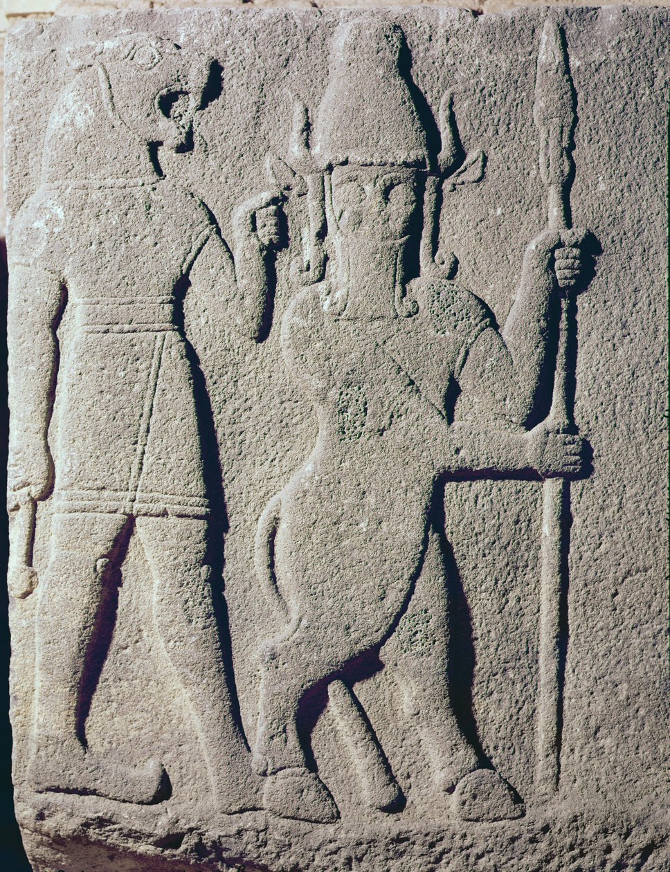Der hethitische Gott Uomi, Karkemish, 11.-9. Jahrhundert v. Chr. von Hittite