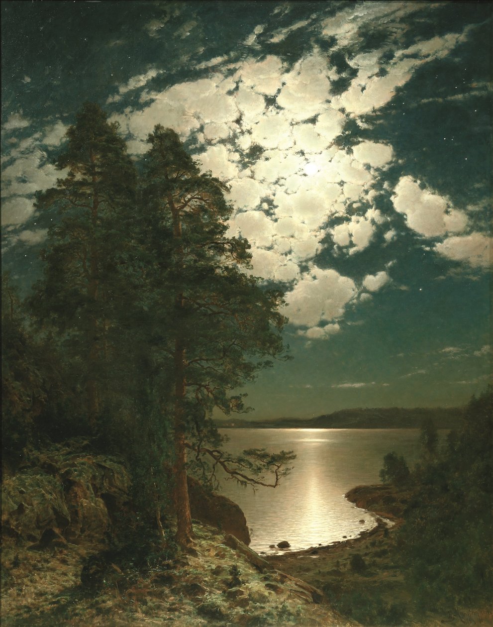 Mondnacht von Hjalmar Munsterhjelm
