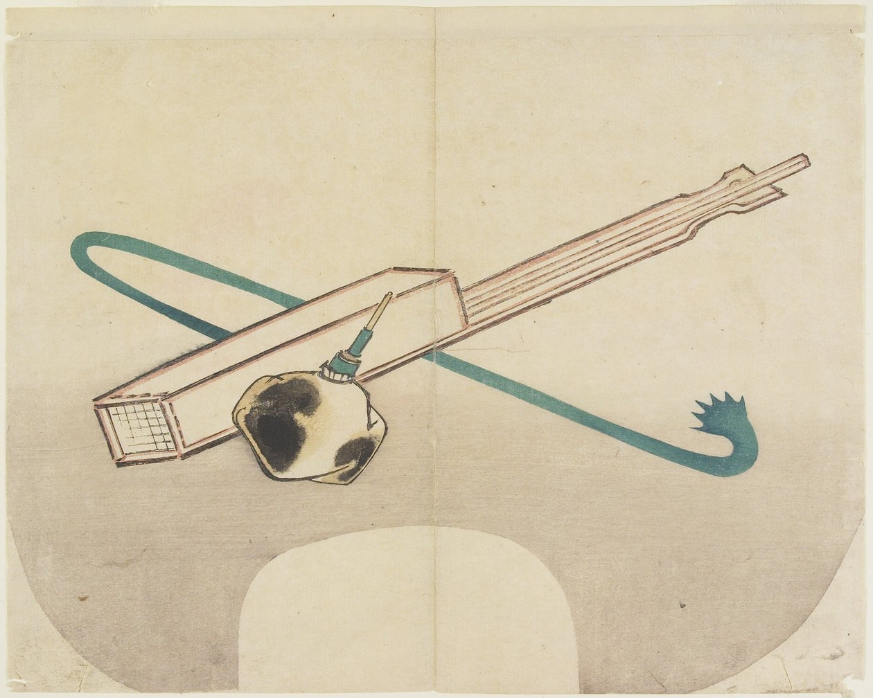 (Gelee-Nudel-Hersteller), ca. 1830 von Hogyoku
