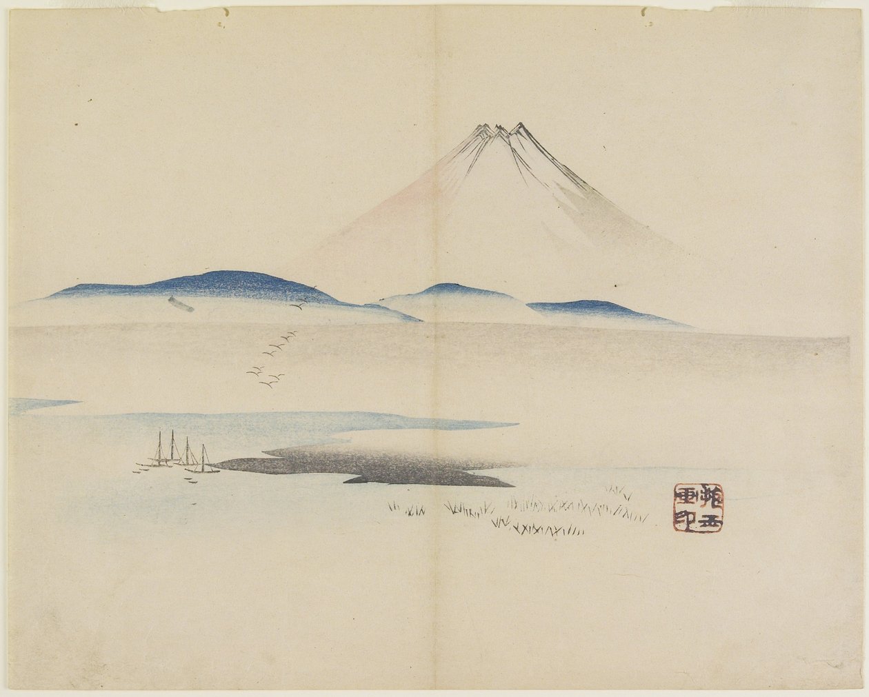 (Mt. Fuji), ca. 1830 von Hogyoku