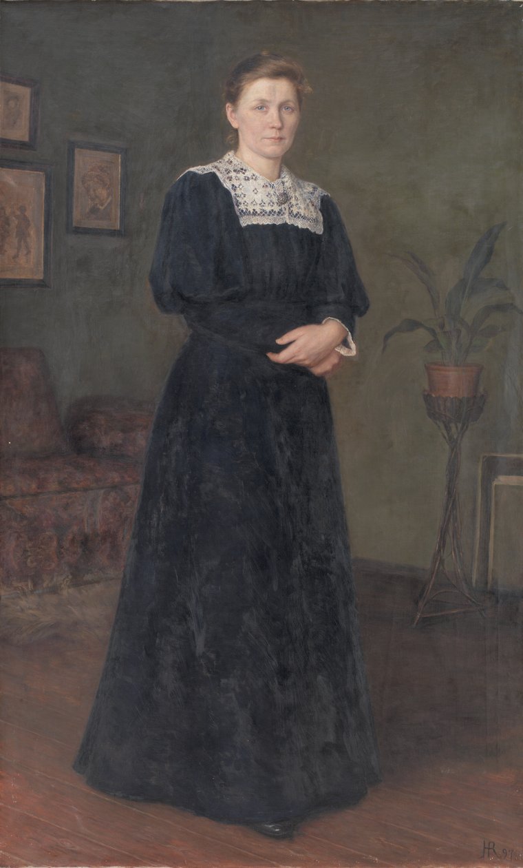 Die Malerin Ane Marie Hansen von Holga Reinhard