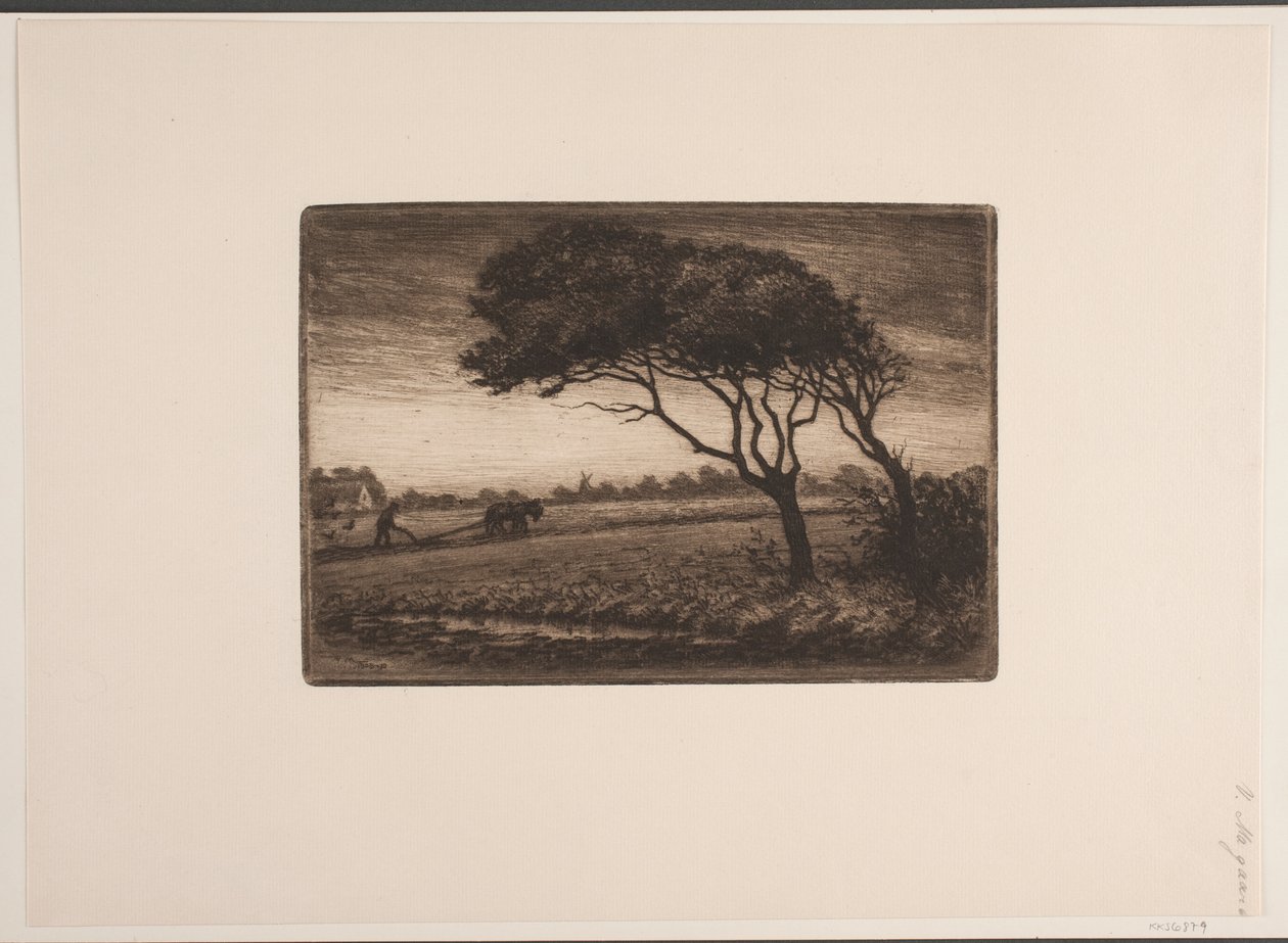 Herbstlandschaft von Holger Valdemar Rasmussen Magaard