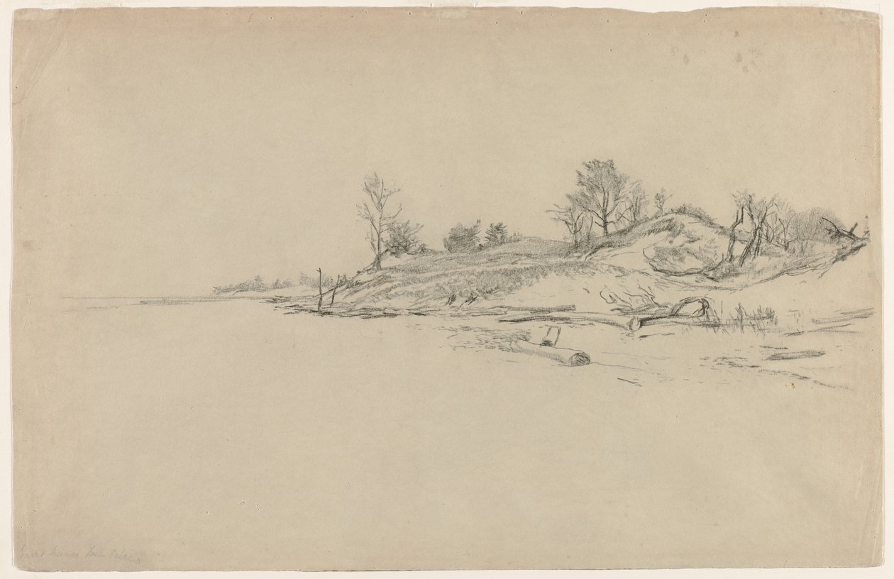 Sanddünen, Ontariosee, ca. 1874 von Homer Dodge Martin