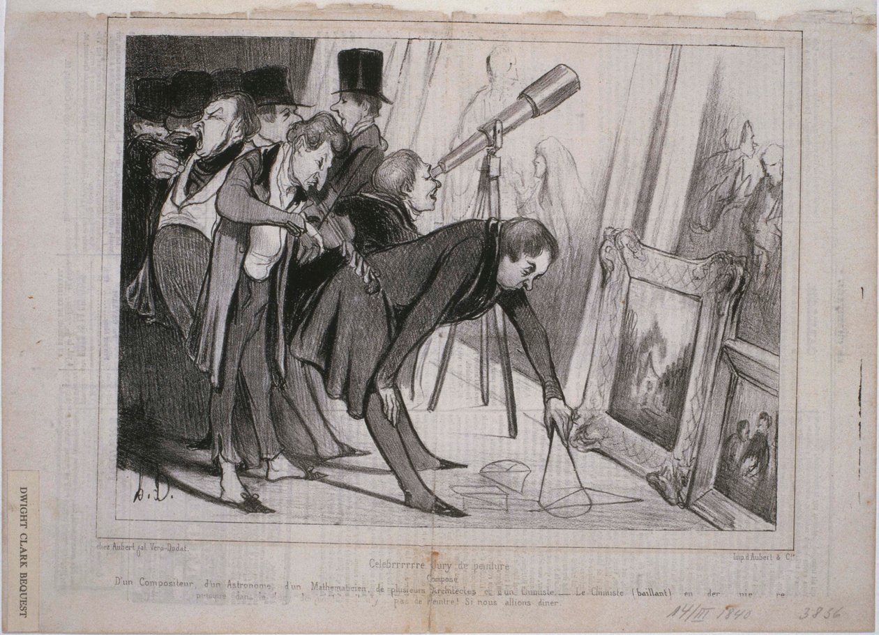 Berühmte Maljury von Honoré Daumier