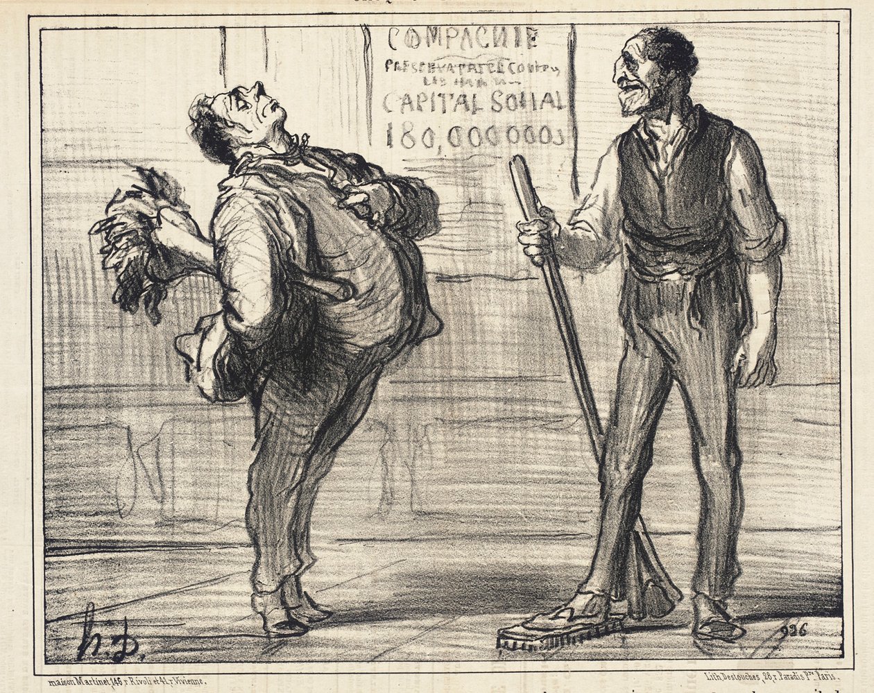 Ich sehe nicht, warum wir nicht auch ernannt werden sollten von Honoré Daumier