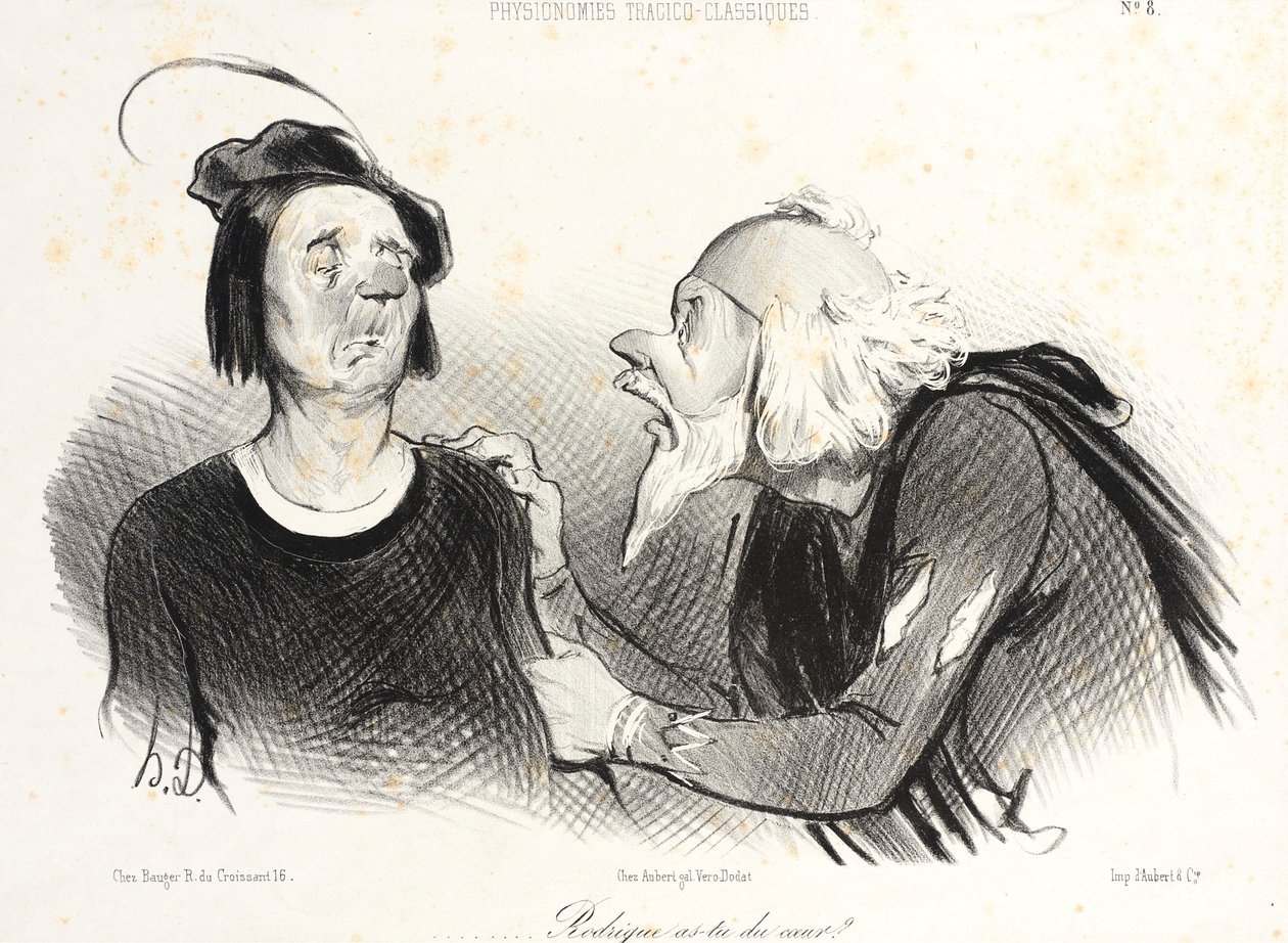 ...Rodrigue as-tu du cœur... von Honoré Daumier