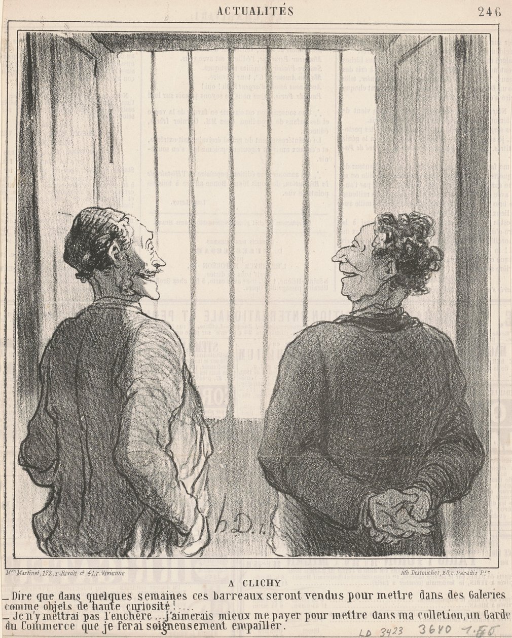Ein Clichy von Honoré Daumier