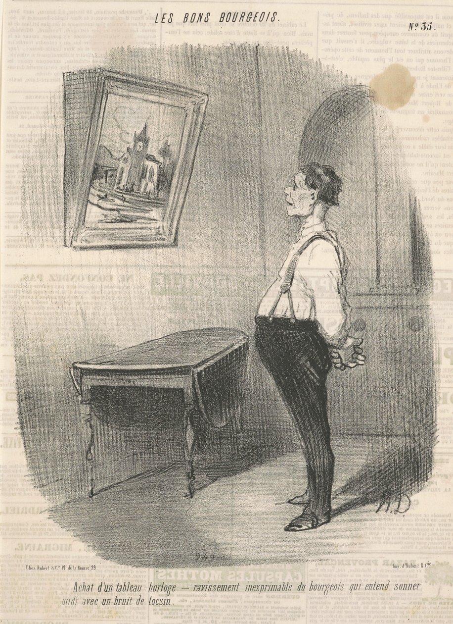 Kauf eines Gemäldes von Honoré Daumier