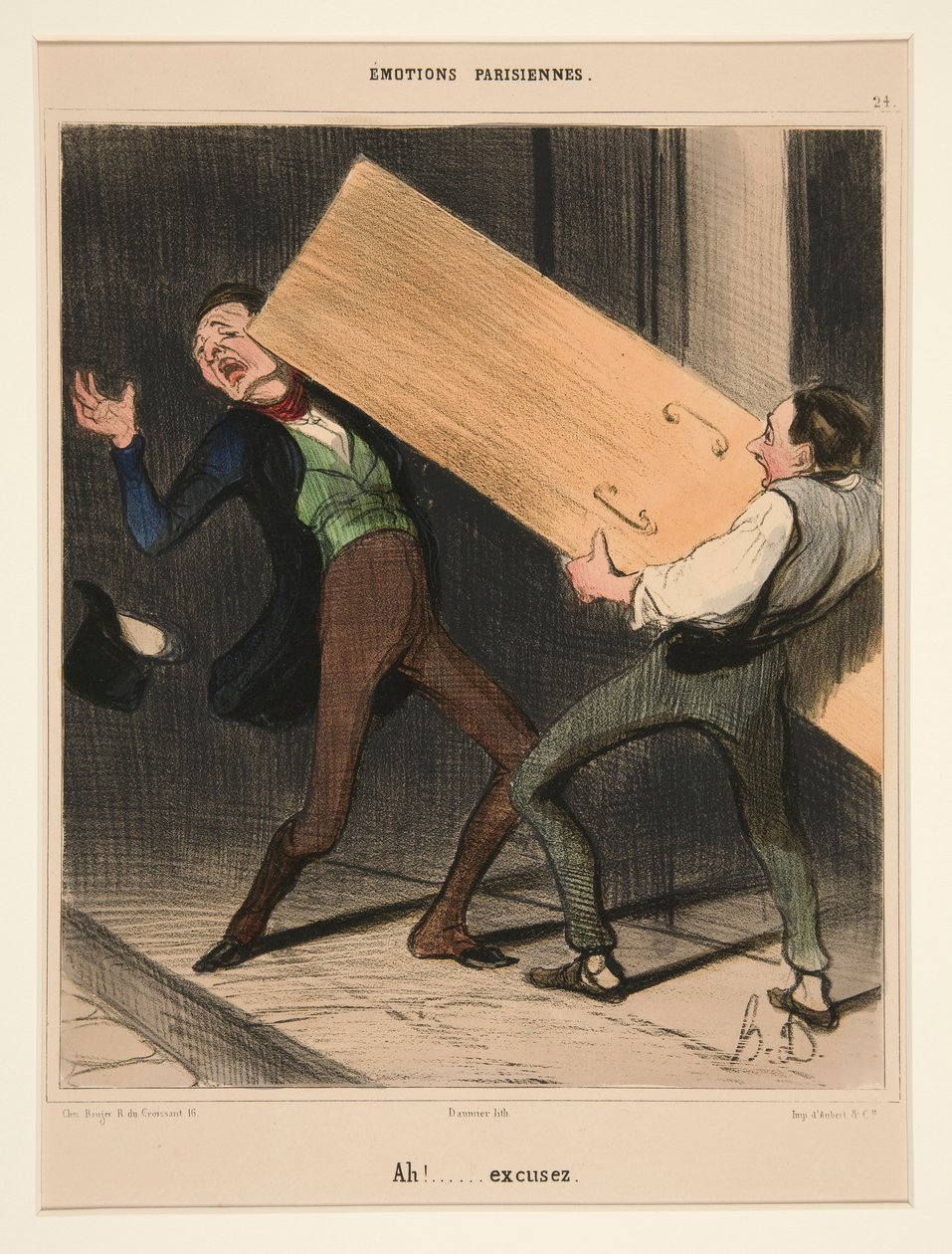 Ah! von Honoré Daumier