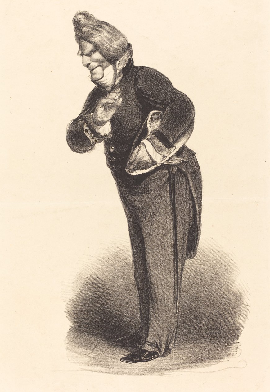 Admiral Verhuel von Honoré Daumier