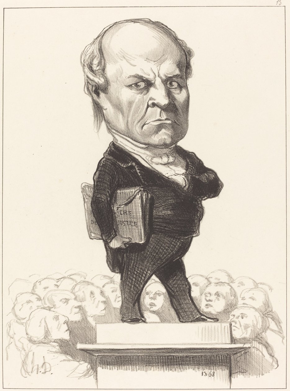 C.H. Odilon Barrot von Honoré Daumier