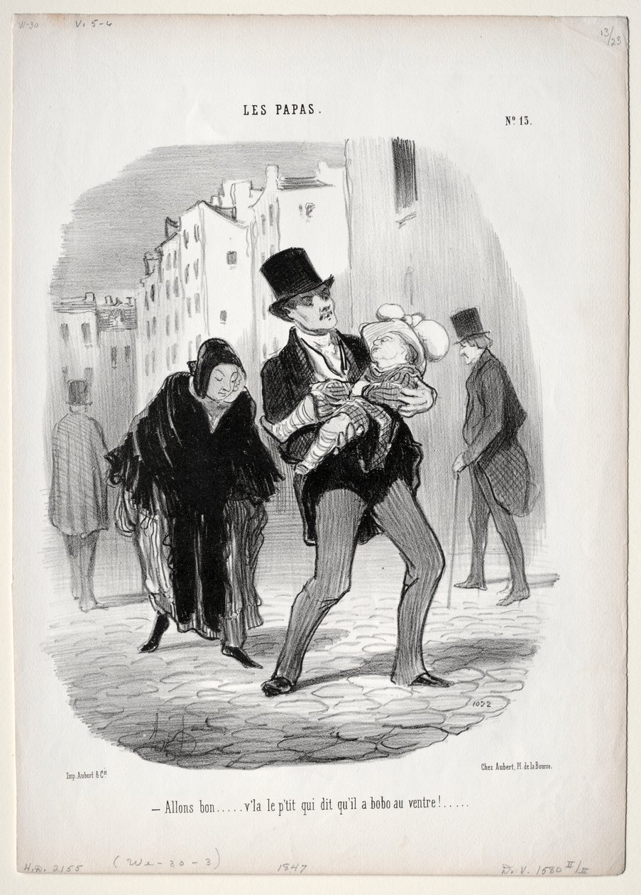 Komm mit, Liebes... von Honoré Daumier