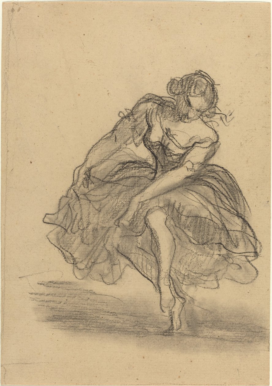 Tänzerin von Honoré Daumier