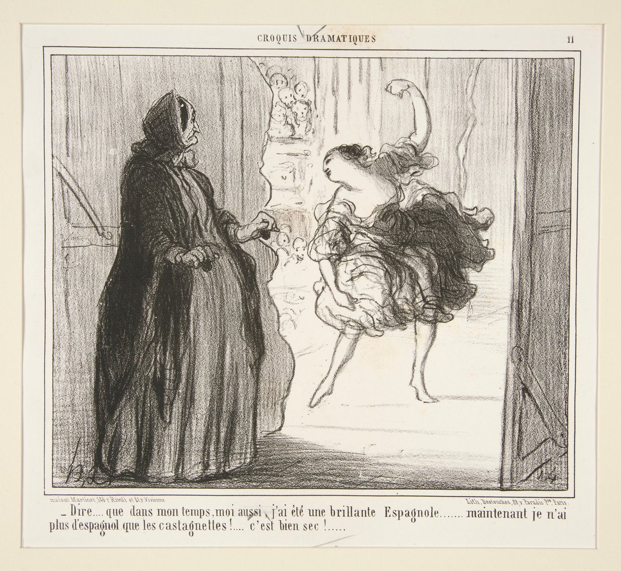 Dire von Honoré Daumier