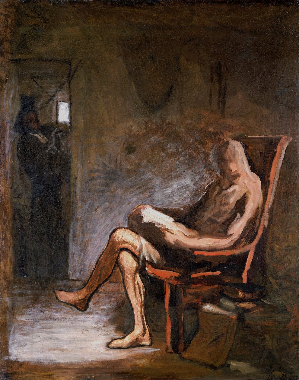 Don Quixote liest von Honoré Daumier