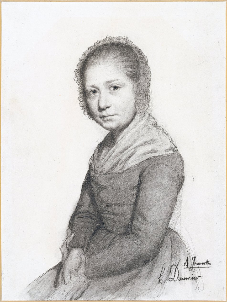 Mädchen von Honoré Daumier