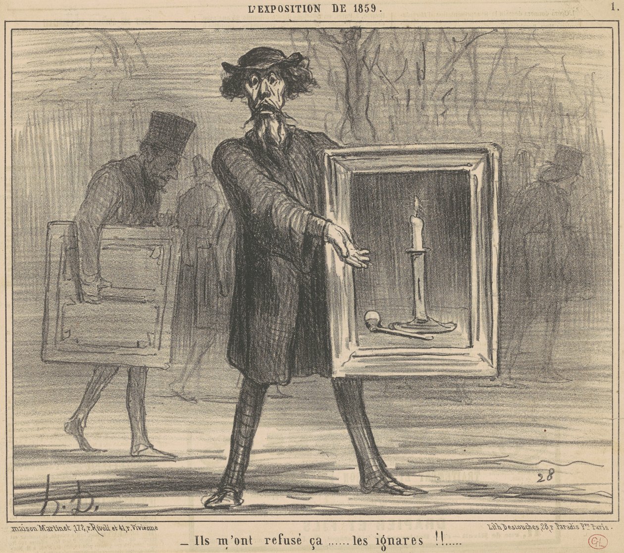 Sie haben mir das verweigert ... von Honoré Daumier