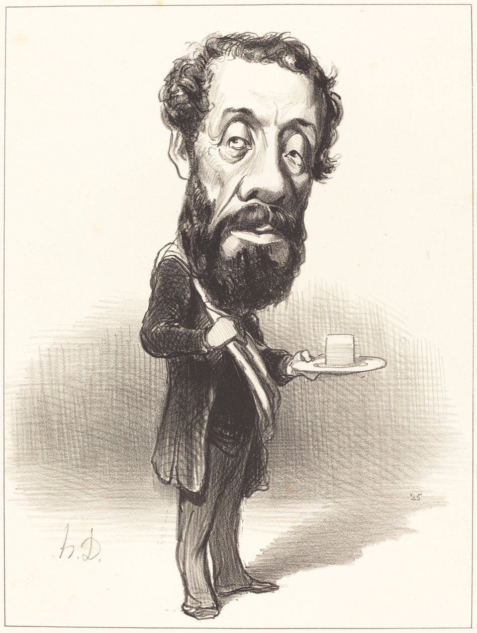 J. Marie-Anne Degousée von Honoré Daumier