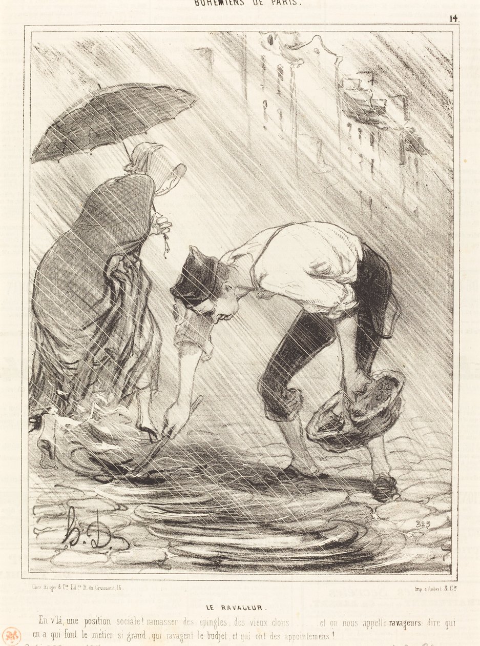 Der Verwüster von Honoré Daumier