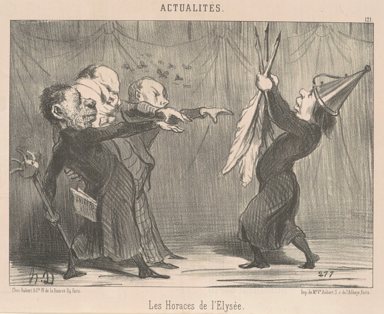 Der Kaiser Soulouque ... von Honoré Daumier