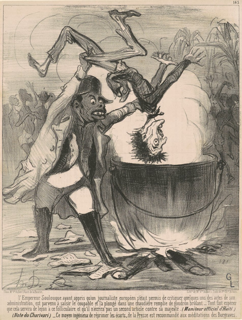 Der Kaiser Soulouque ... von Honoré Daumier