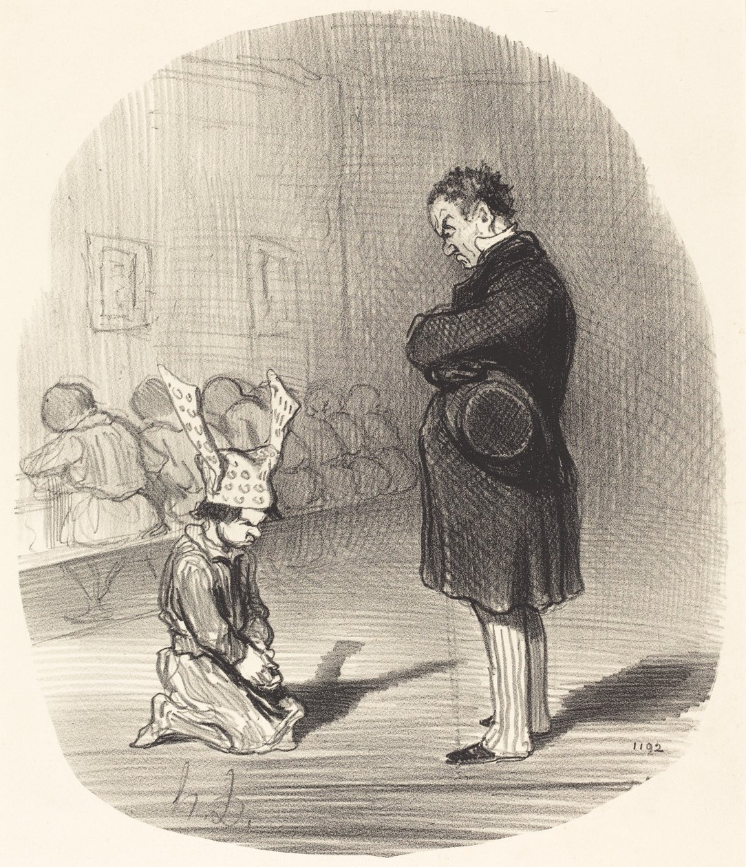 Die Folgen eines Aufstands von Honoré Daumier