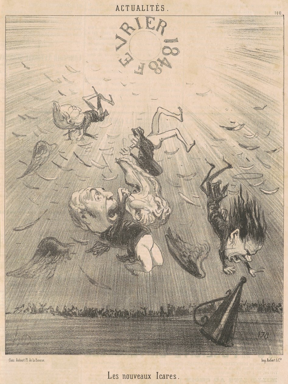 Die neuen Ikarusse von Honoré Daumier