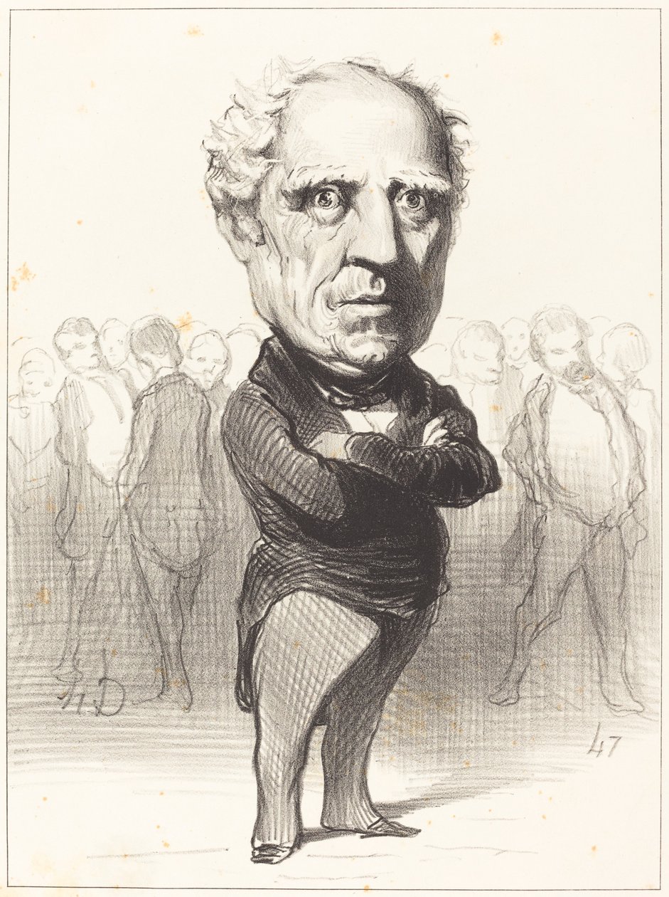 Marschall Bugeaud von Honoré Daumier
