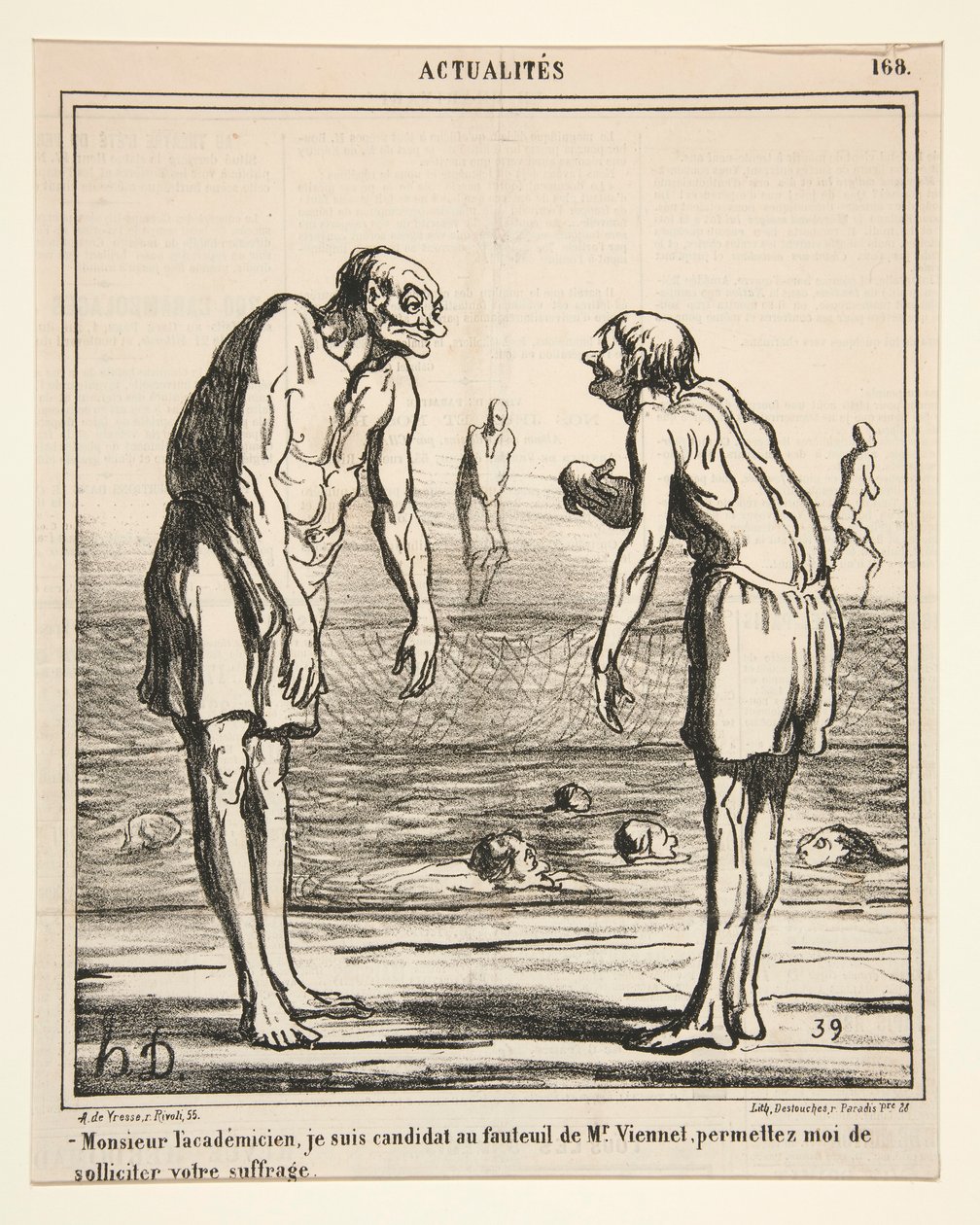 Monsieur l von Honoré Daumier