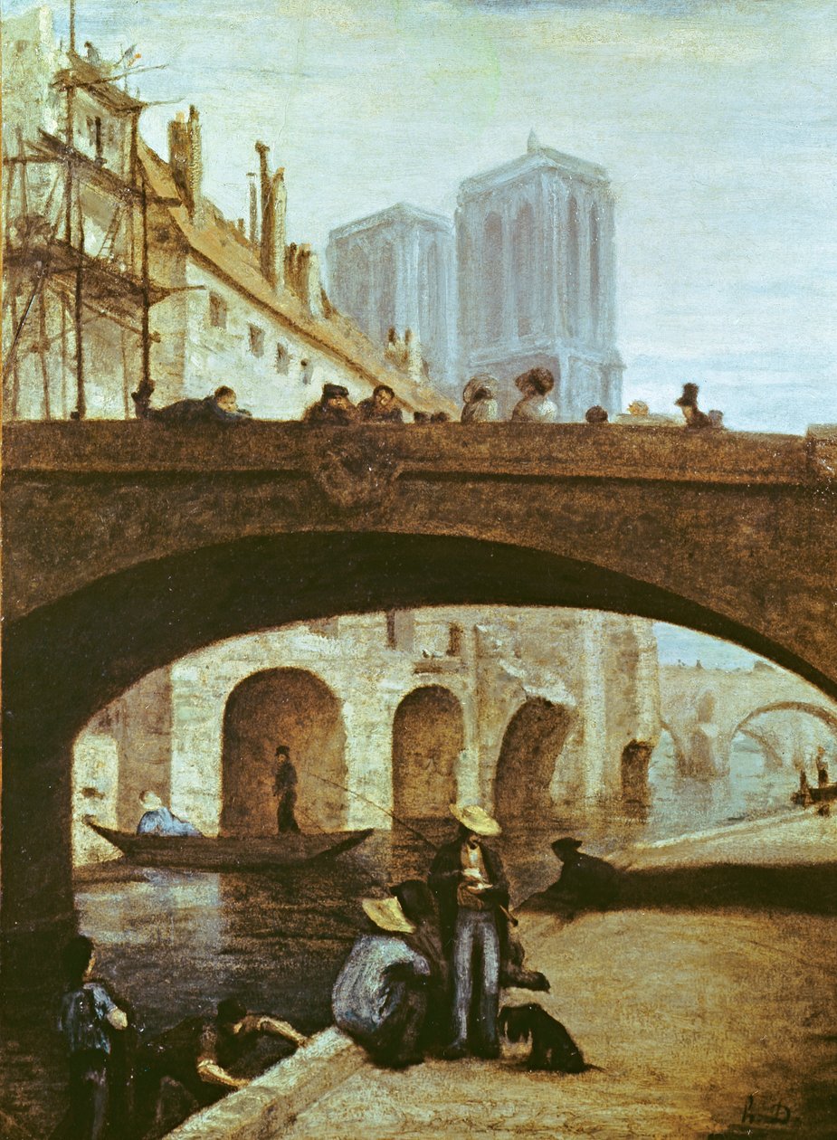 Notre-Dame de Paris von Honoré Daumier