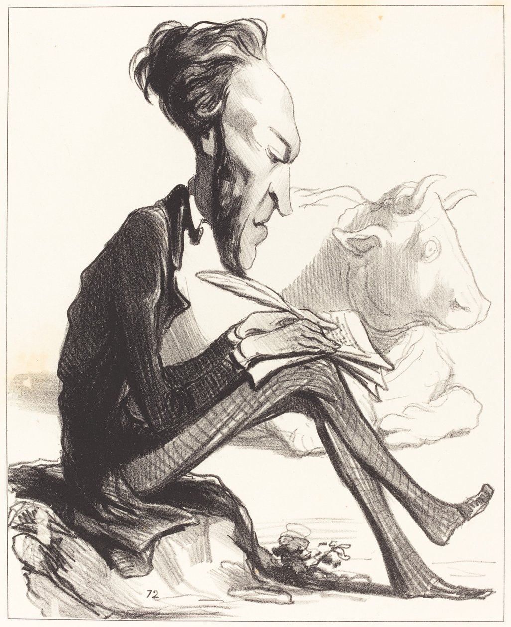 Ph. Auguste Demesmay von Honoré Daumier
