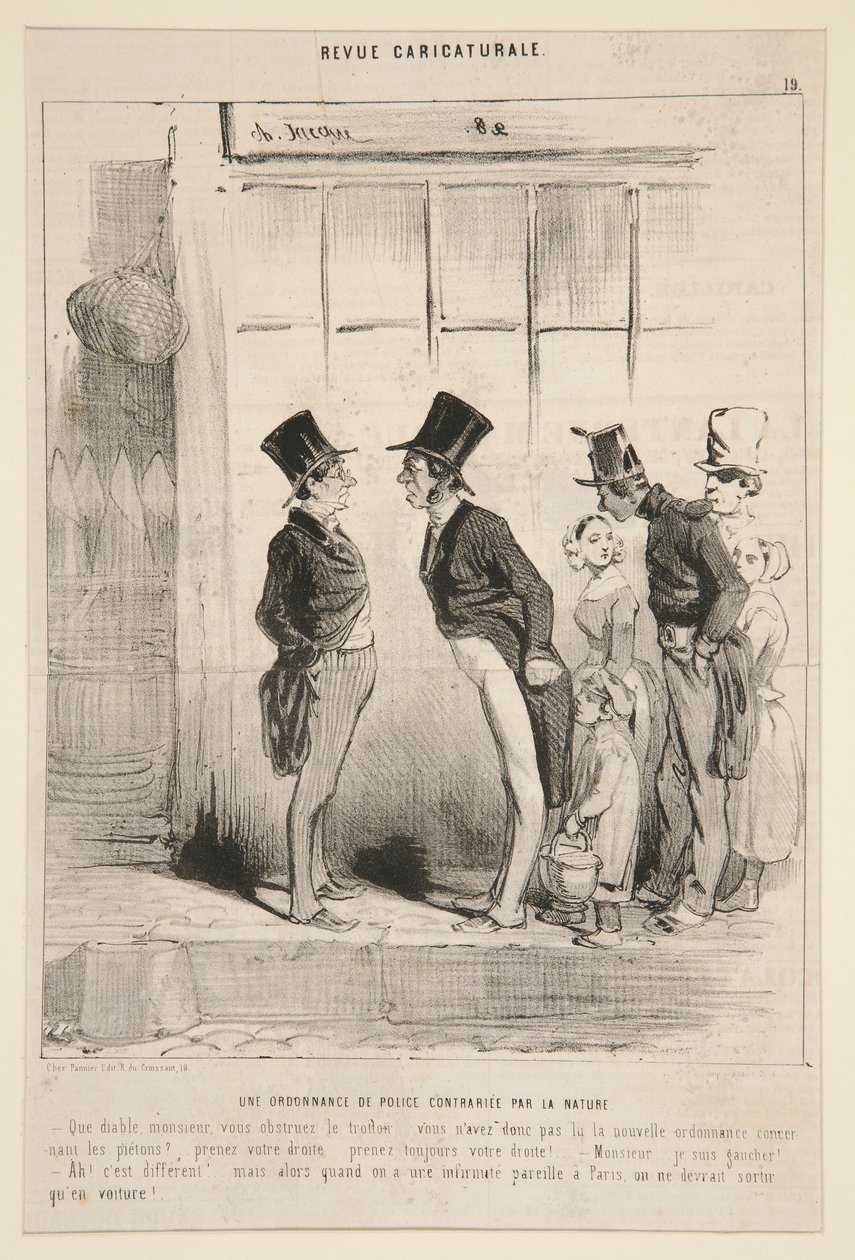 Robert Macaire Direktor von Honoré Daumier