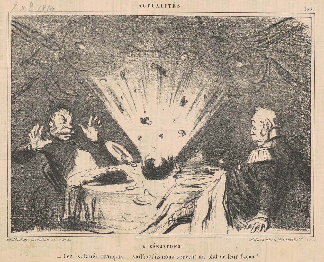 Sewastopol von Honoré Daumier